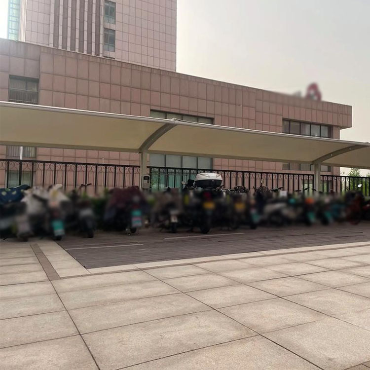 兴县膜结构电动车棚